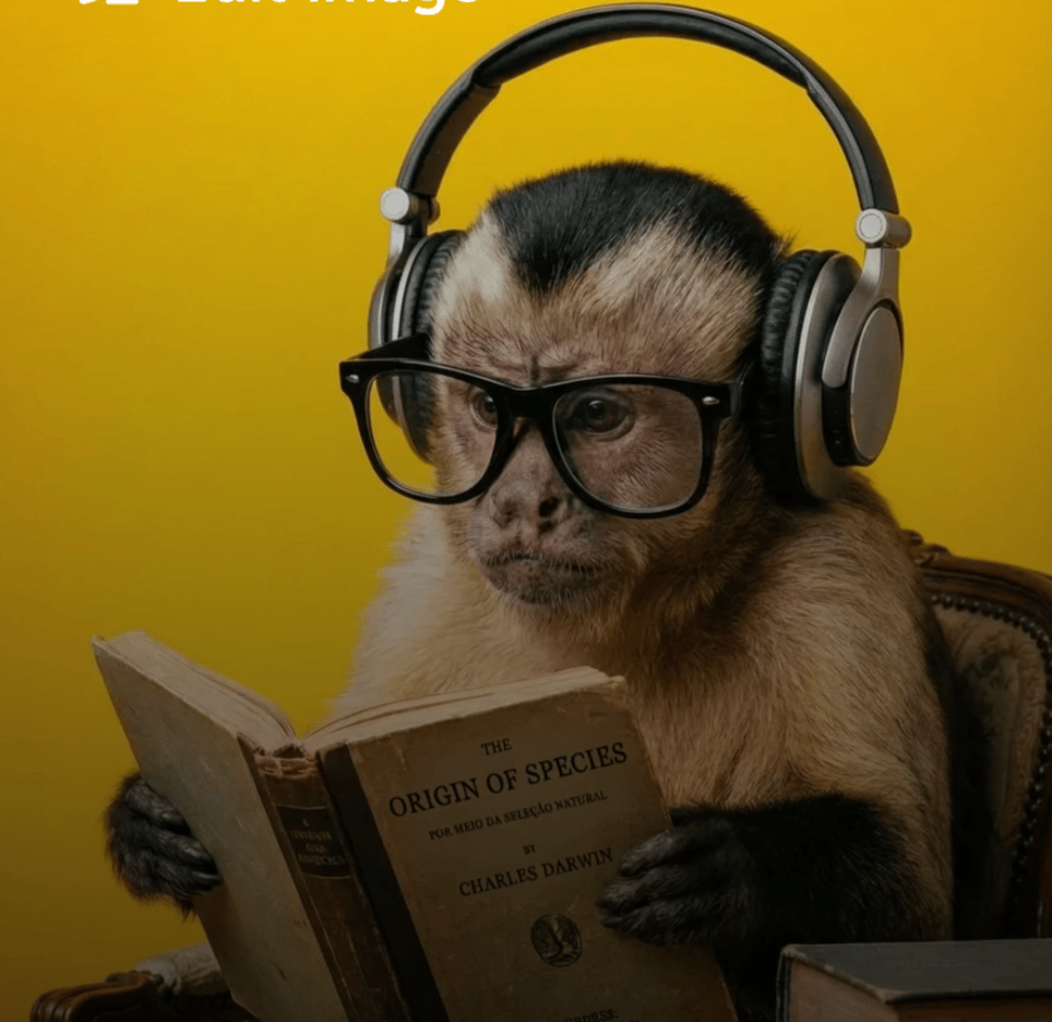 Scholar monkey mascot